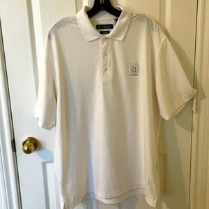 Men's White TPC Scottsdale Golf Polo Shirt - Large